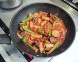 ナスとししとうのトマトソース煮込み作り方3写真