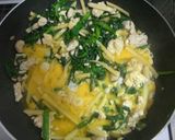 鶏ひき肉のさっぱりニラ玉炒め作り方3写真