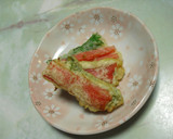 かにかまの明太子･シソ巻き揚げ♪作り方5写真