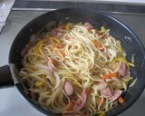 土曜日のランチにいかが？ナポリタン作り方5写真