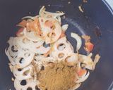 香ばし鮭れんこんスリランカカレー作り方6写真