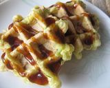 大人気のお好み焼き作り方8写真