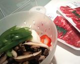 野菜と牛肉の味噌炒め作り方1写真