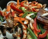 野菜と牛肉の味噌炒め作り方3写真