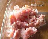 ～シンプルな鶏肉入りのかき玉汁～作り方1写真