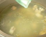 ～シンプルな鶏肉入りのかき玉汁～作り方4写真