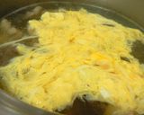 ～シンプルな鶏肉入りのかき玉汁～作り方5写真
