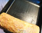 お弁当に★甘～いほんのりピンクの玉子焼き作り方3写真