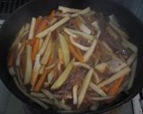 きんぴら風の煮物作り方4写真