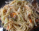 ＊ホットプレートでパスタ＊作り方5写真