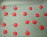 ピンクハートのチョコ飾り♪作り方4写真