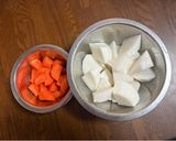 手羽元と大根の煮物作り方1写真