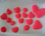 ピンクハートのチョコ飾り♪作り方5写真
