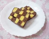 米粉で作る■□格子模様□■ケーキ作り方16写真