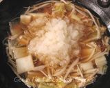 ほっこりと♪ 鶏と野菜で雪見だし作り方6写真