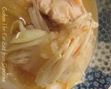 ほっこりと♪ 鶏と野菜で雪見だし作り方8写真