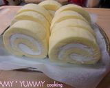シフォンケーキｄｅロールケーキ作り方13写真