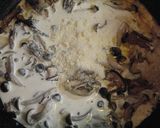 ♡キノコたっぷり　チーズクリームパスタ♡作り方3写真