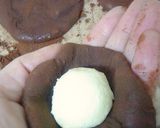 バレンタイン♪切り餅でチーズチョコ包み餅作り方15写真