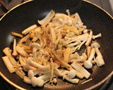 きのこのクリームパスタ作り方3写真
