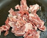 豚肉とキャベツのオイスターソース炒め作り方1写真