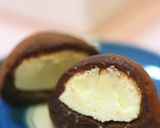 バレンタイン♪切り餅でチーズチョコ包み餅作り方23写真