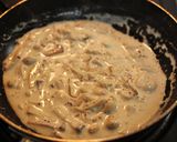 きのこのクリームパスタ作り方6写真