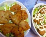 超簡単!!甘辛からあげ丼作り方4写真