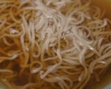 山菜とめかぶの蕎麦作り方3写真