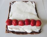 まるごと苺のココアクレープロールケーキ作り方13写真
