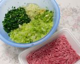 我が家の中華✿白菜と豚肉の餃子餡作り方1写真