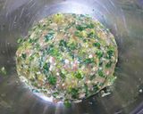 我が家の中華✿白菜と豚肉の餃子餡作り方3写真