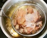 カリカリ油揚げと焼きねぎのご馳走味噌汁作り方1写真