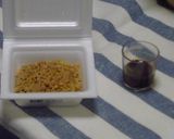 納豆ネバネバトルコアイス（コーヒー味）作り方2写真