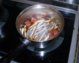 きびなごの梅干煮作り方3写真