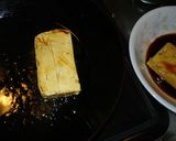 豆腐のステーキ　ニラもやし豚炒めのっけ作り方2写真