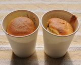紙コップ DE チョコチップシフォン作り方7写真