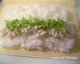 おつまみお弁当に♪イカ天マヨ海苔巻き作り方4写真