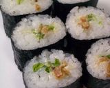 おつまみお弁当に♪イカ天マヨ海苔巻き作り方5写真