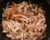 お酢で☆鶏肉と根菜のきんぴら風作り方3写真
