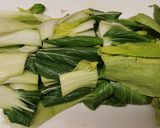 豚バラチンゲン菜炒め作り方1写真