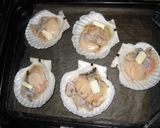 海鮮！殻付き帆立貝のバター醤油焼き♪作り方10写真