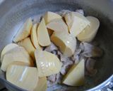 『竹の子と豚肉の甘辛煮』作り方2写真
