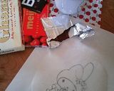 誕生日ケーキに♪チョコキャラクターケーキ作り方3写真