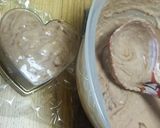 積もる想い♡ハートの三段レアチーズケーキ作り方8写真