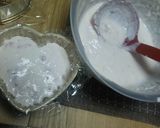 積もる想い♡ハートの三段レアチーズケーキ作り方7写真