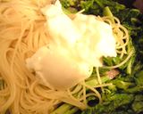 さっぱり爽やか♪菜の花のヨーグルトパスタ作り方4写真