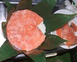 富山名物　ますの寿司、鱒寿司作り方5写真