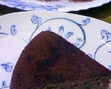 リキュールたっぷり❤ チョコケーキ作り方5写真