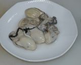簡単 牡蠣と芹の雑炊作り方3写真